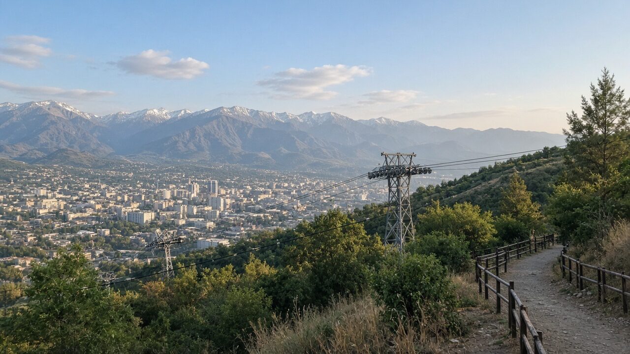 Kok Tobe Almaty: cable car, viewpoints and evening visit tip