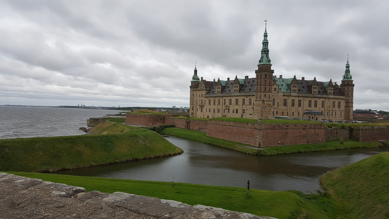 Phone photo of Kronborg Castle by the Sound