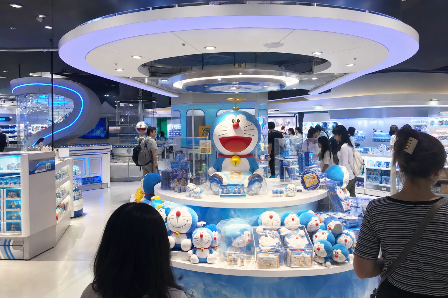 Doraemon Future Department Store interior at DiverCity Tokyo Plaza Odaiba