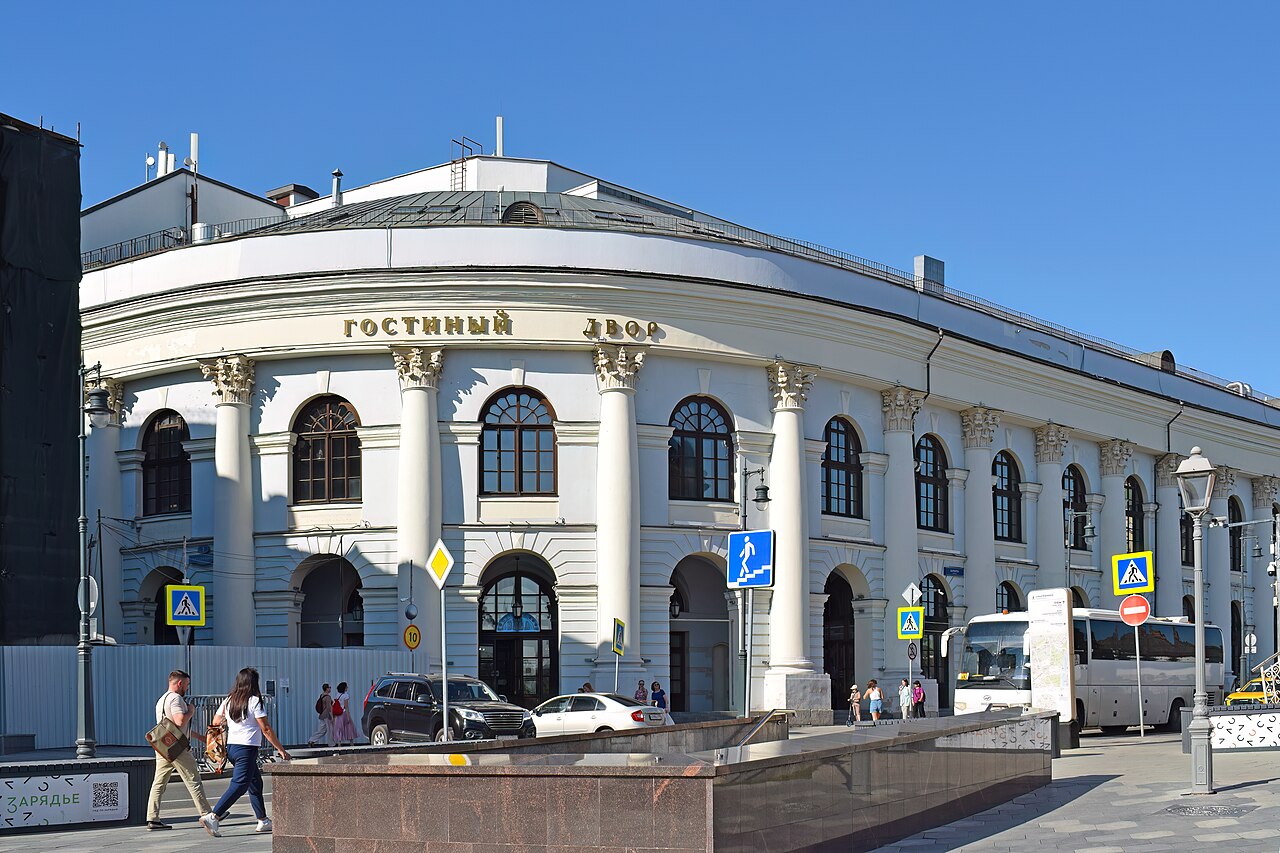 Старый Гостиный Двор в Москве, площадка фестиваля «Зодчество»